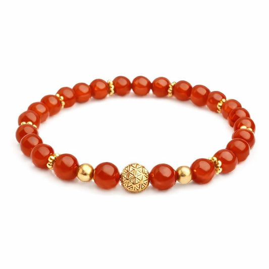 Bracelet - Anse des cascades - Cornaline