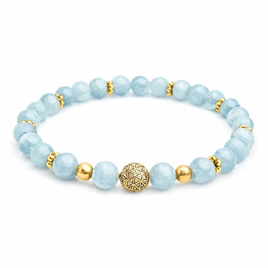 Bracelet - Cascade Langevin - Aigue-Marine