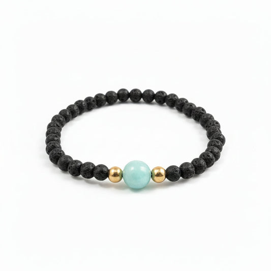 Bracelet - Cascade Langevin - Aigue-Marine | lave