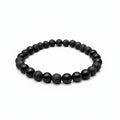 Bracelet  - Piton de la fournaise - obsidienne | Lave