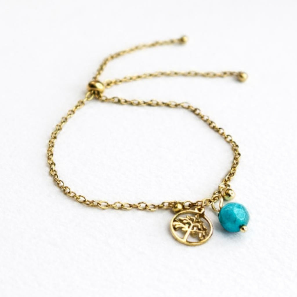 Bracelet breloque - Boucan Canot - Turquoise