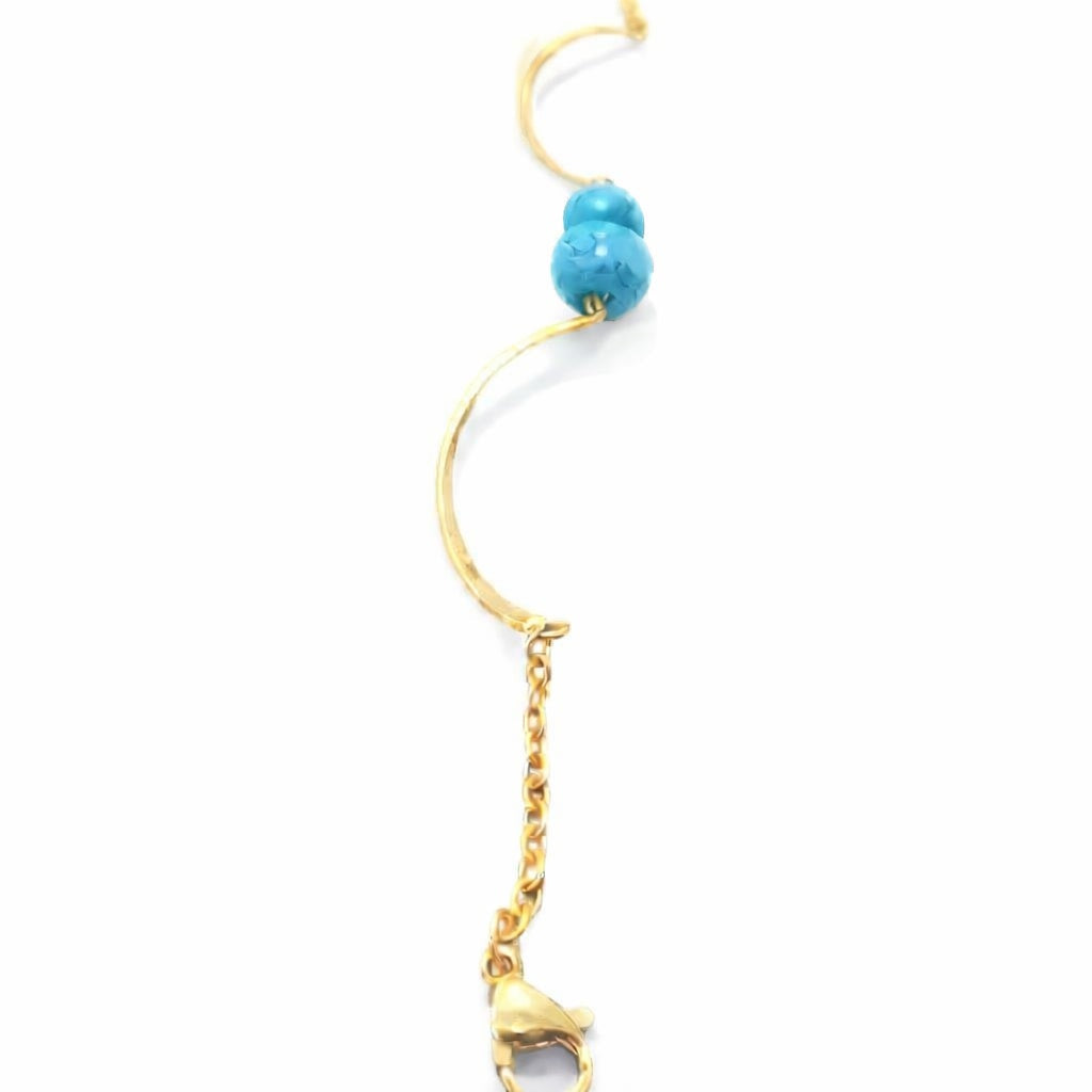 Bracelet torsade – Boucan Canot – Turquoise – Trésor Péï