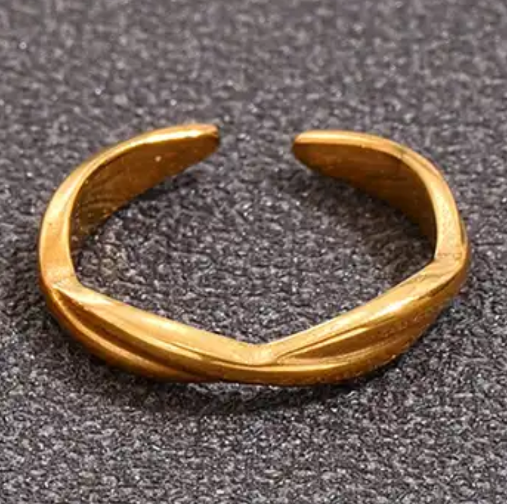 Bague d'orteil ou de phalange croix