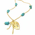 Collier copeaux - Boucan Canot - Turquoise | Monstera
