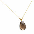 Collier pendentif - Piton Maido - Quartz fumé