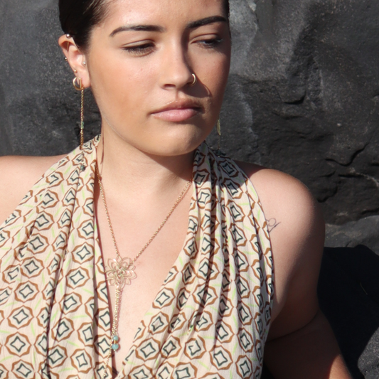 Collier reglable - 🌿Collection Âme d'Amazonite🌿