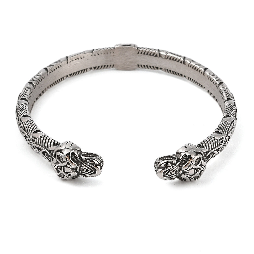 Bracelet manchette ouvert viking