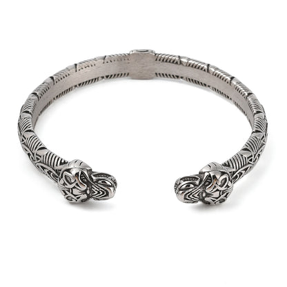 Bracelet manchette ouvert viking