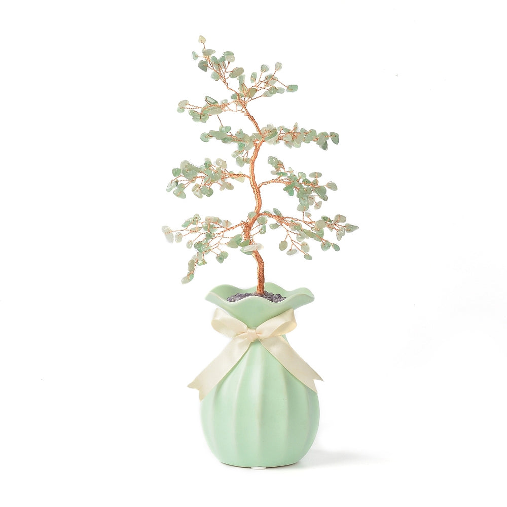 Arbre du bonheur vase pierre