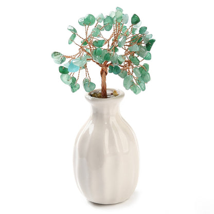 Vase arbre en copeaux
