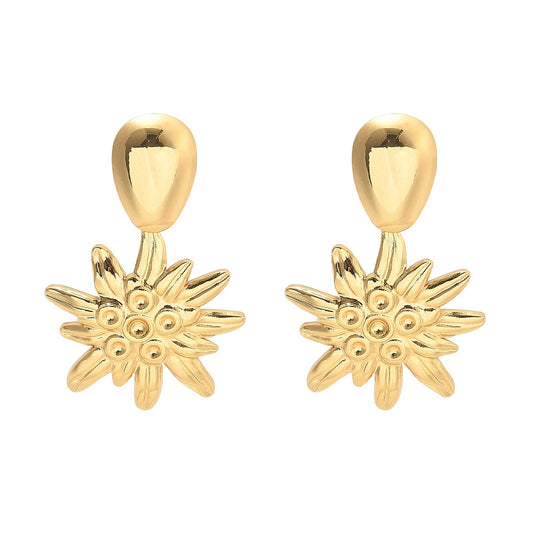 Clou d'oreille tournesol