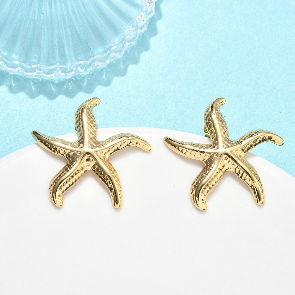 Clou d'oreille étoile de mer