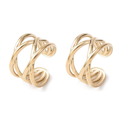 Bague d'oreille - ear cuff - géométrique