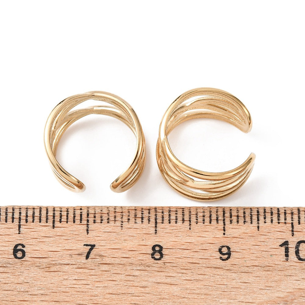 Bague d'oreille - ear cuff - géométrique