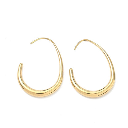 Boucle d'oreille pendante forme goutte