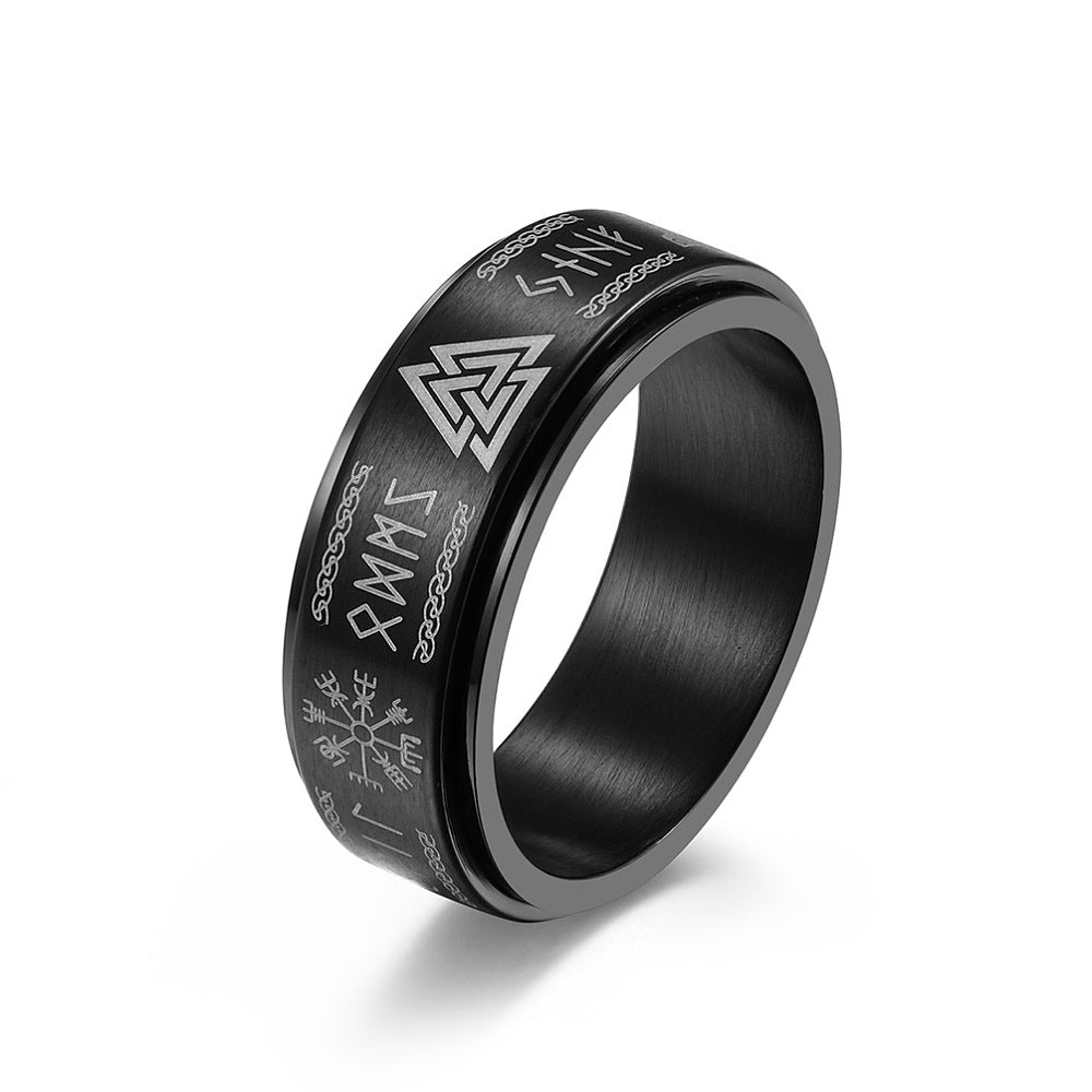 Bague antistress symbole