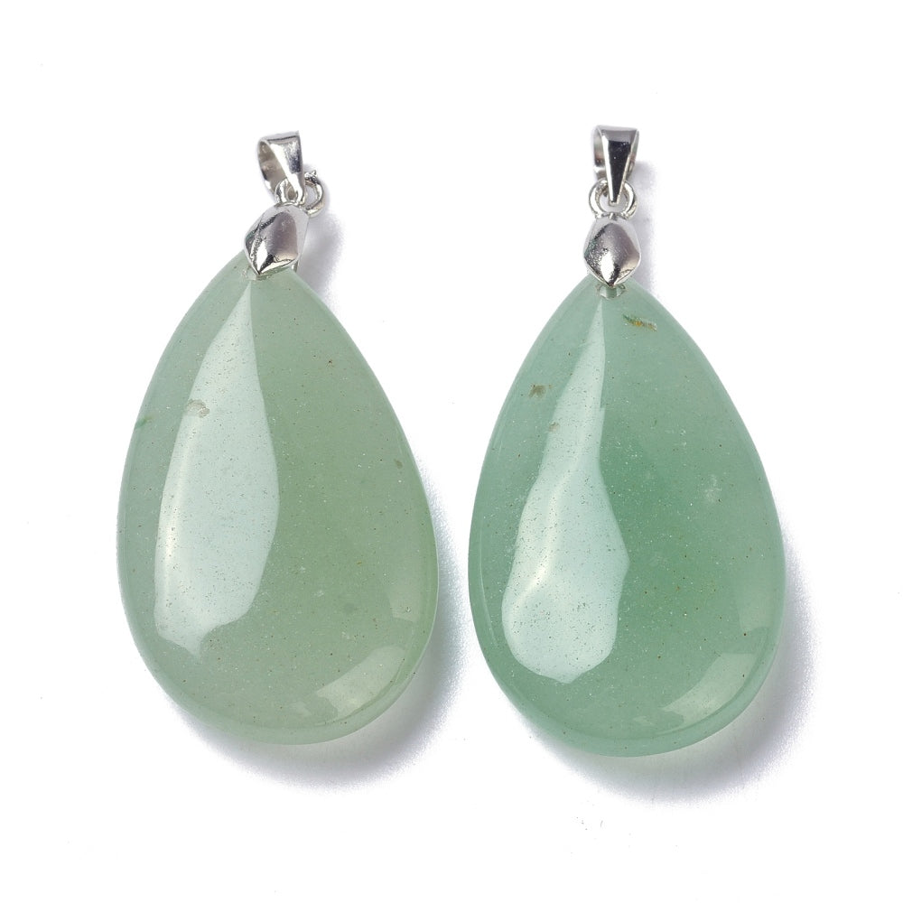 Pendentif Aventurine forme larme