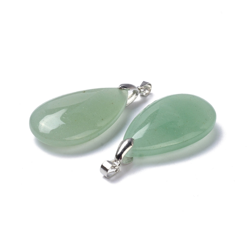 Pendentif Aventurine forme larme