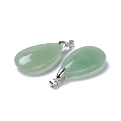 Pendentif Aventurine forme larme