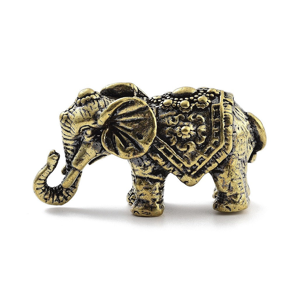 Statuette elephant laiton