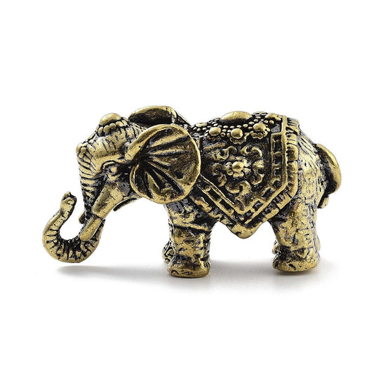 Statuette elephant laiton
