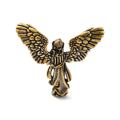 Statuette Ange laiton