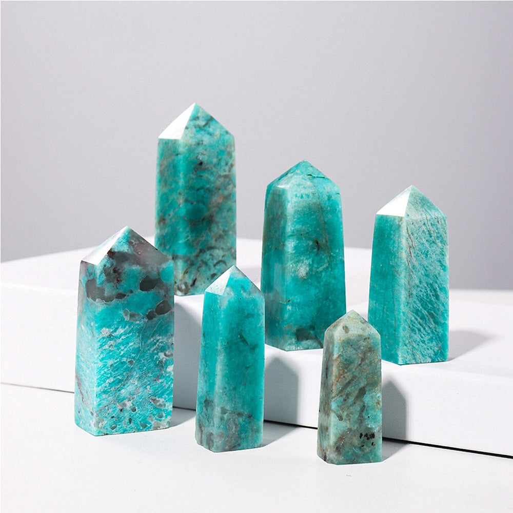 Pyramide pierre amazonite