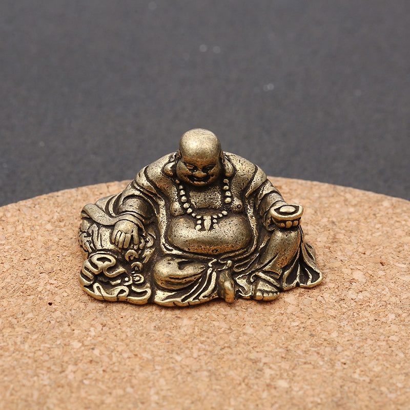 Statuette Bouddha laiton