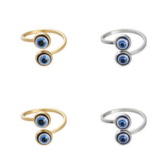 bague œil grec