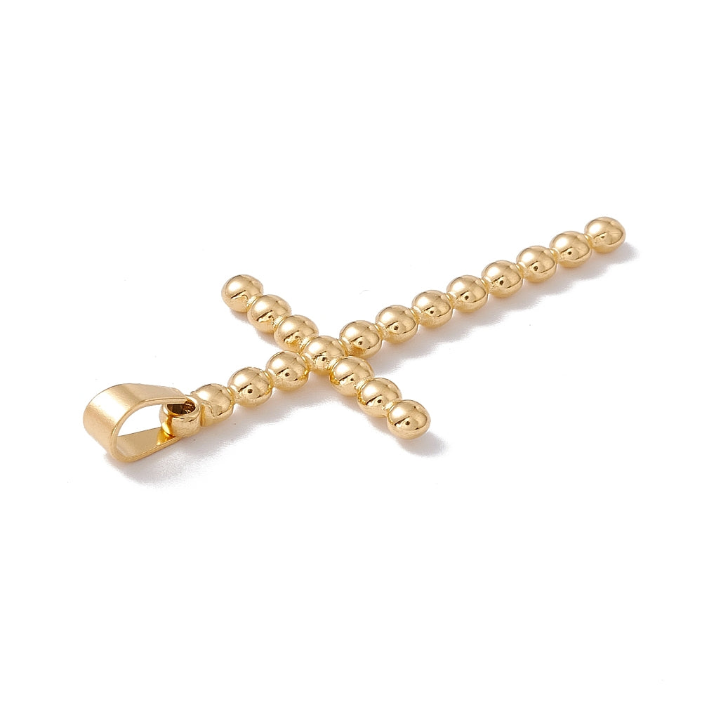 Pendentif croix  bille