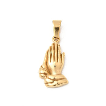 Pendentif mains et prière