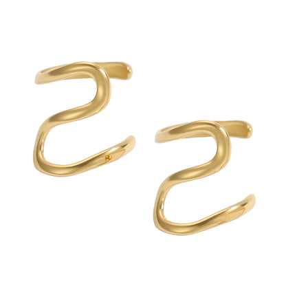 Bague d'oreille - ear cuff  Vague