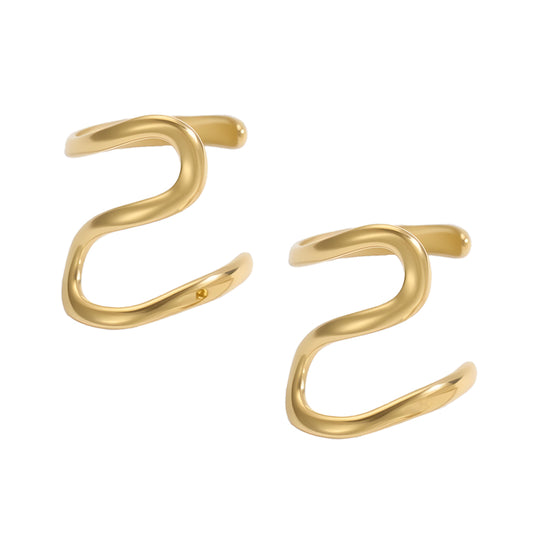 Bague d'oreille - ear cuff  Vague