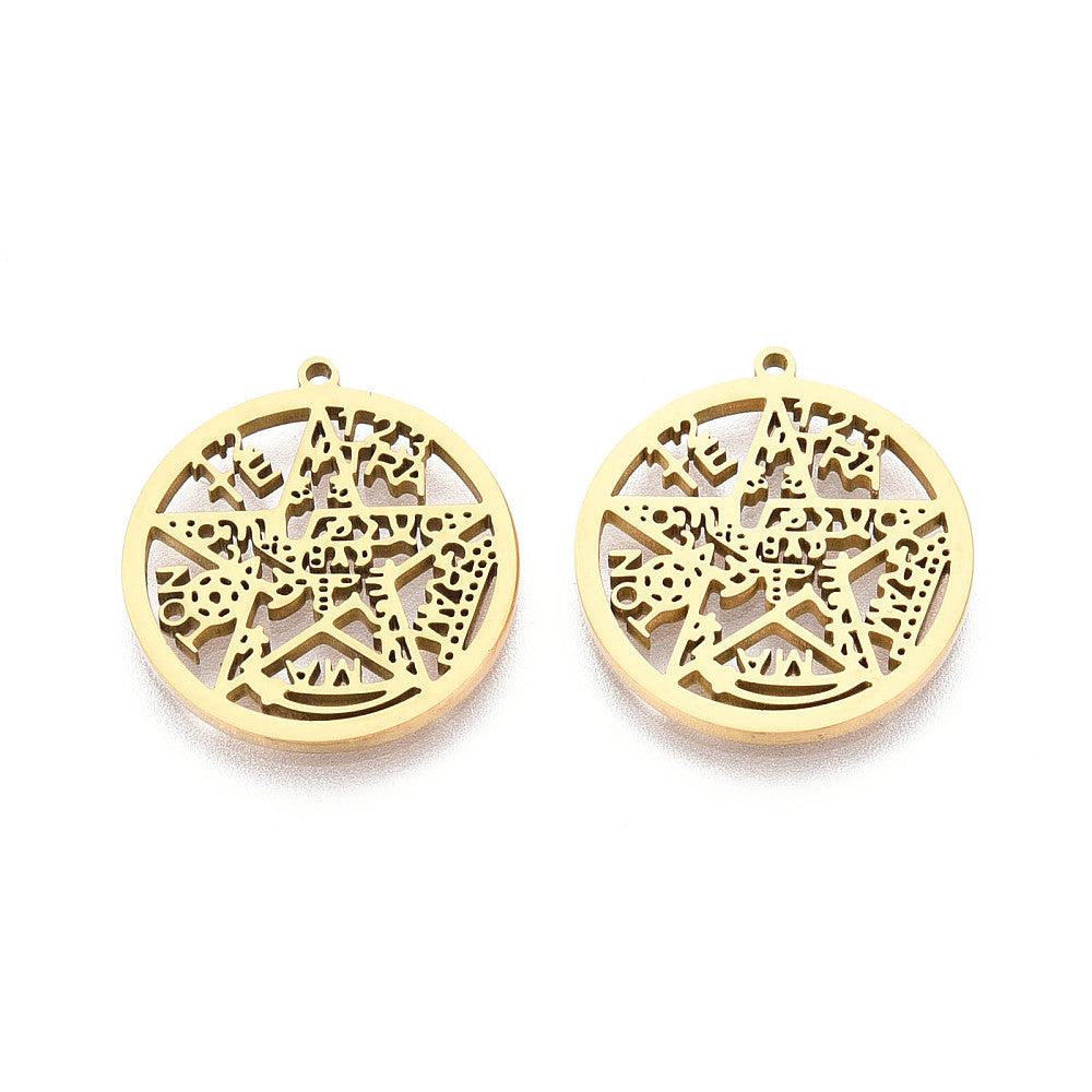 Pendentif pentacle tétragrammaton : Protection