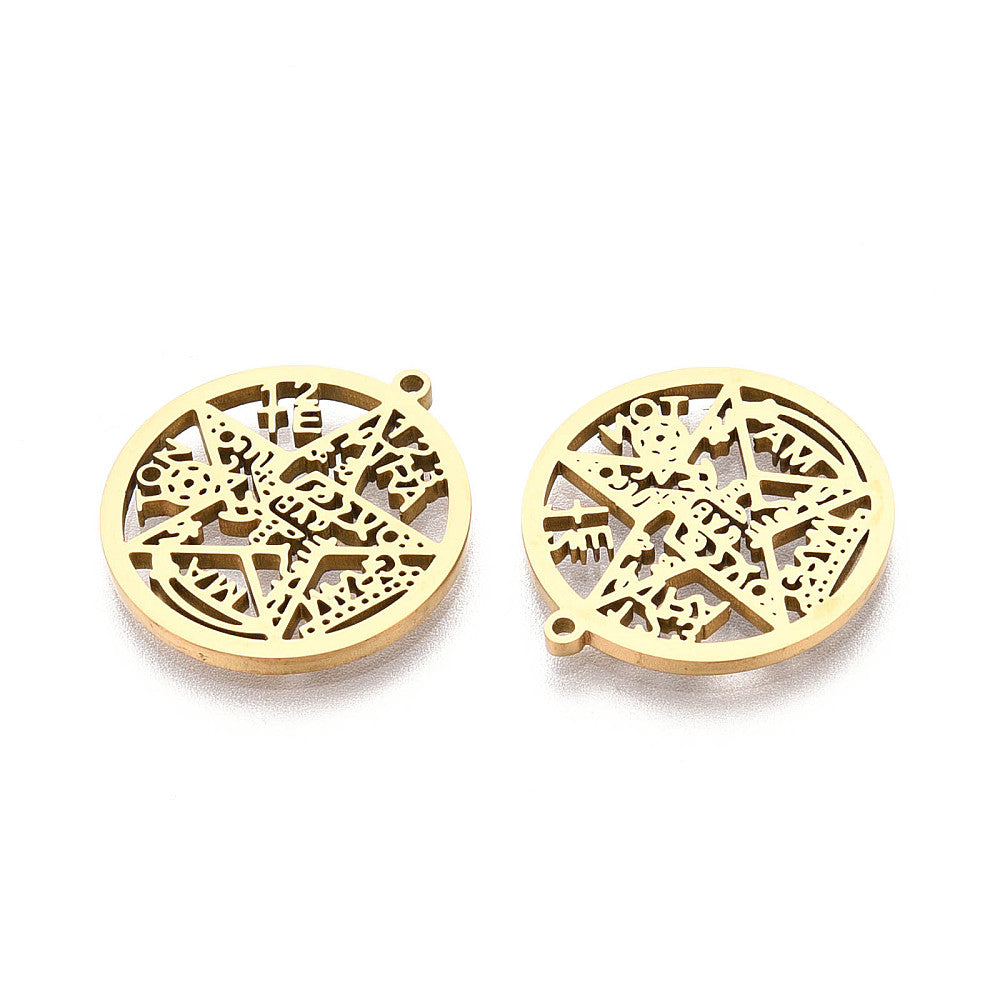 Pendentif pentacle tétragrammaton : Protection