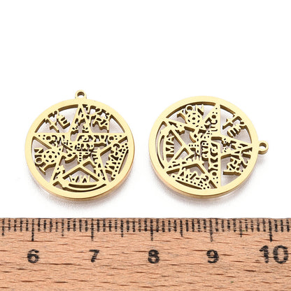 Pendentif pentacle tétragrammaton : Protection