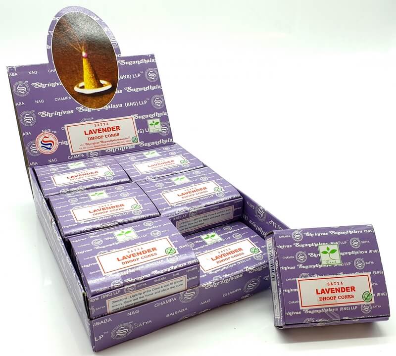 ENCENS SATYA LAVANDE CONES