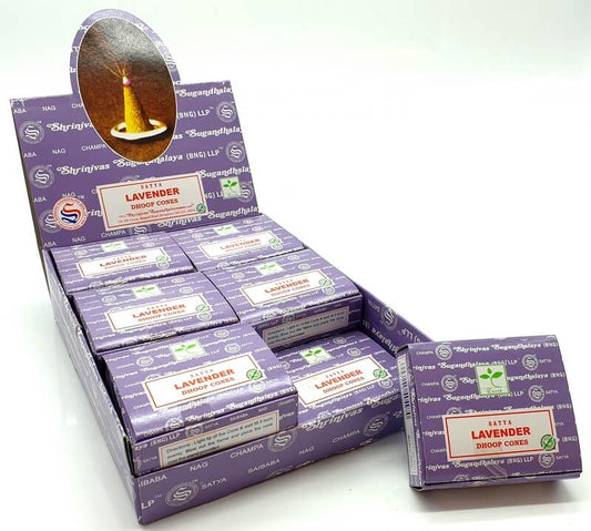 ENCENS SATYA LAVANDE CONES