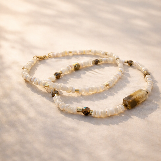 ZARLOR – Bracelet duo rivage - Lagon sacré