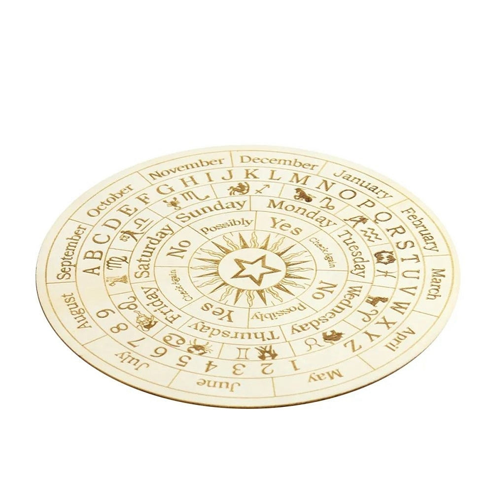 Planche à pendule en bois