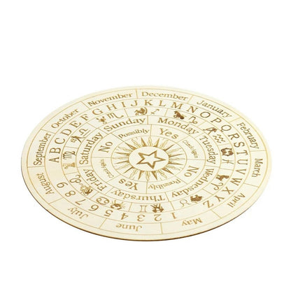 Planche à pendule en bois