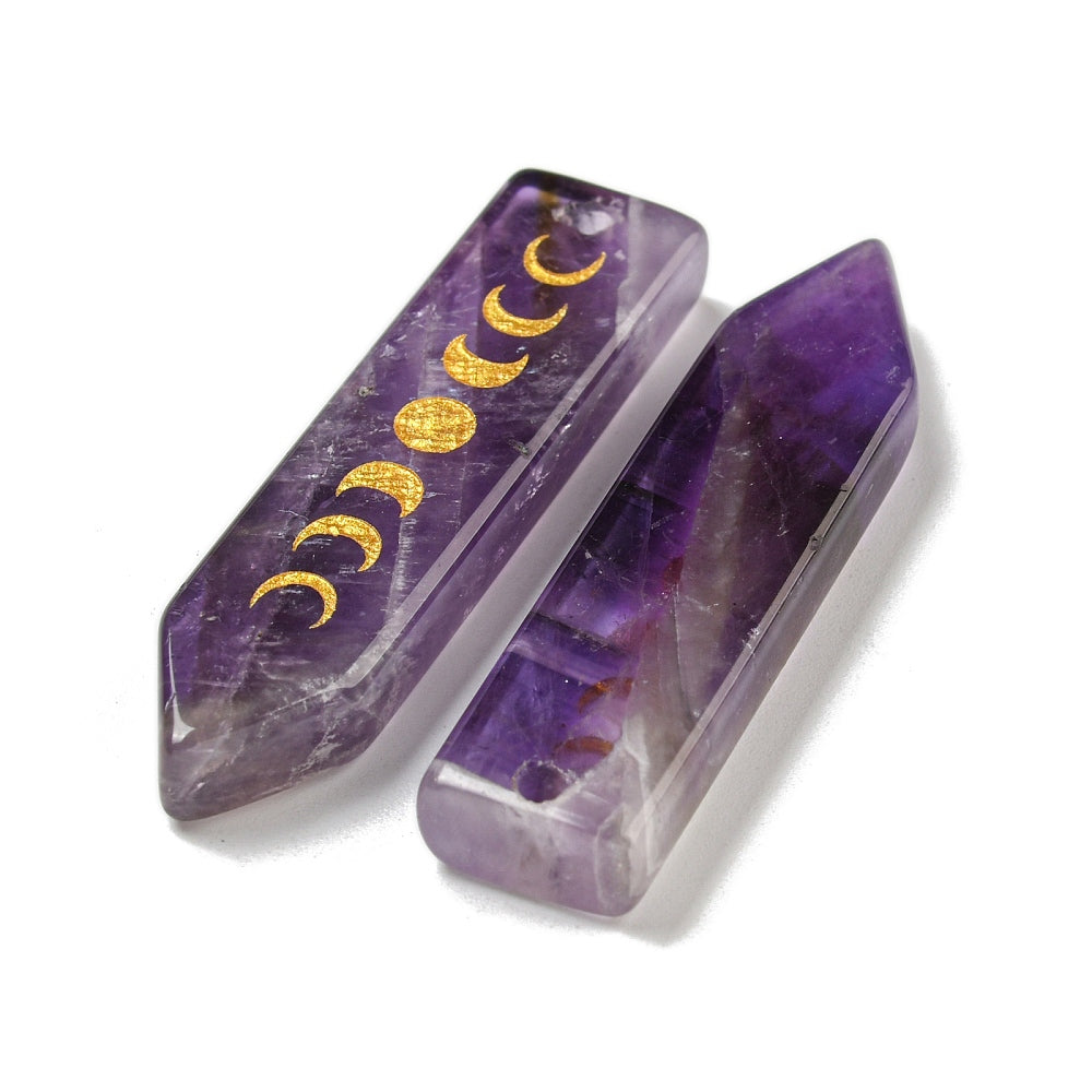 Pendentif - Moon- Améthyste
