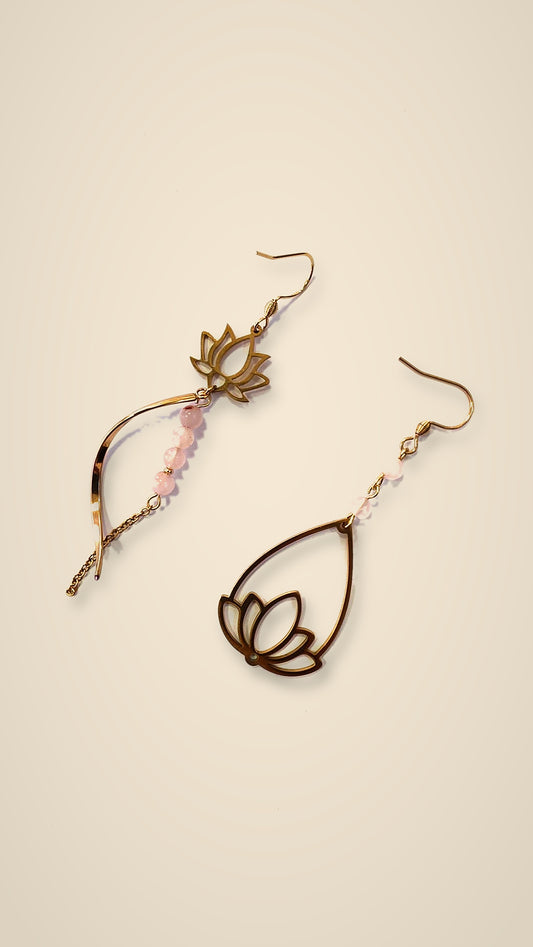 Boucles d'oreille dépareillées - Maguy