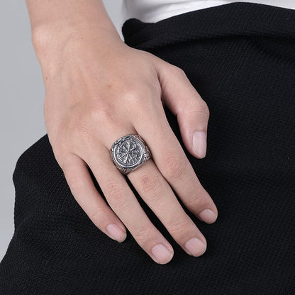 Bague chevalière rune