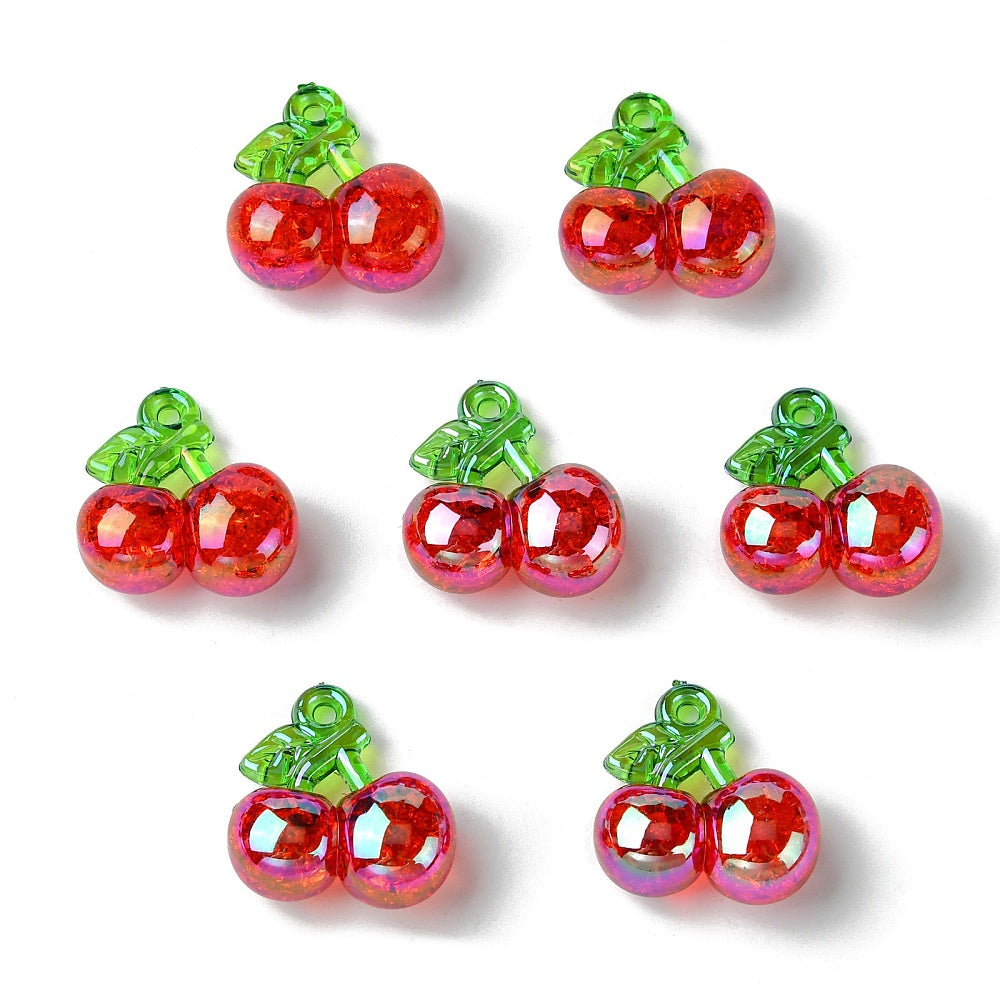Charm cerise - Coloré