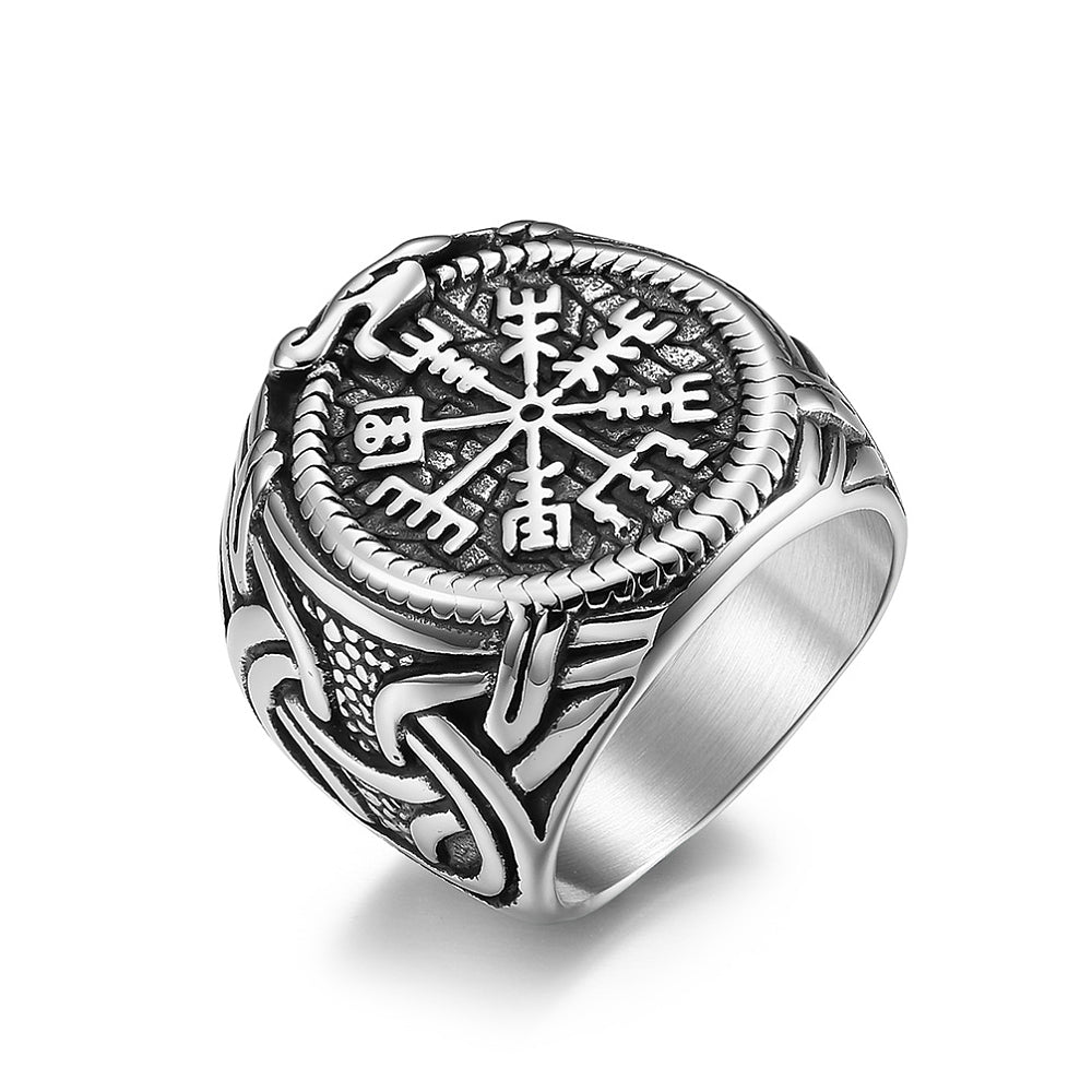Bague chevalière rune