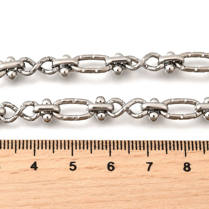 Collier acier inoxydable maille articulé