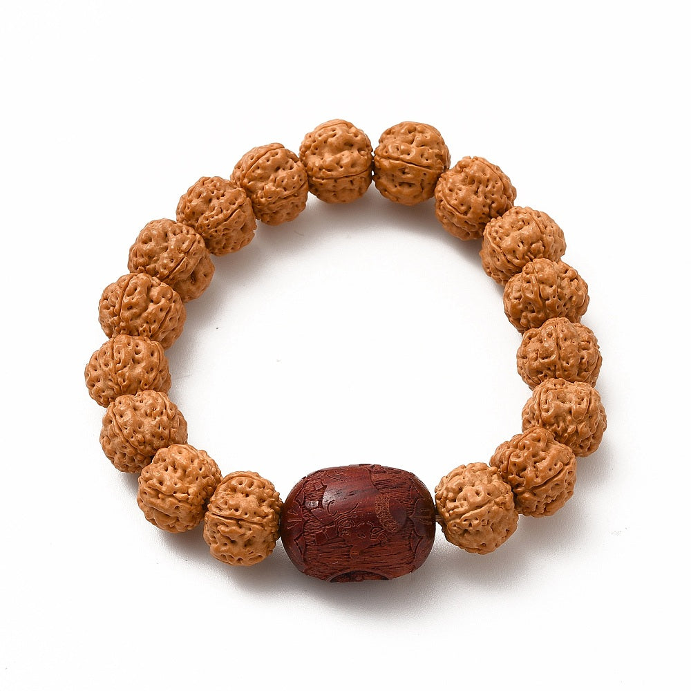 Bracelet Rudrashka et perle de bodhi