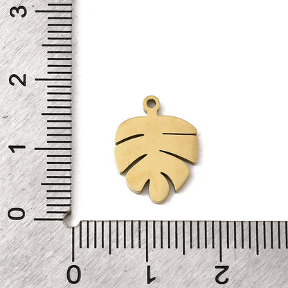 Charm monstera email noir