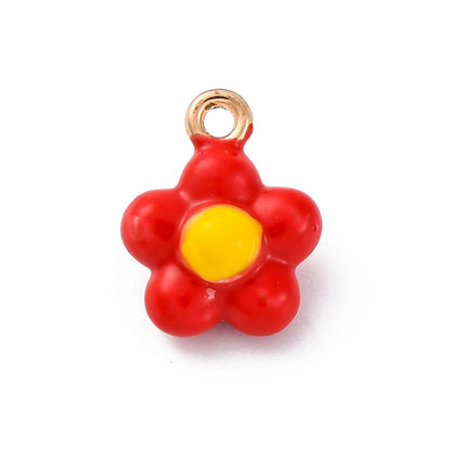 Charm fleur - Coloré